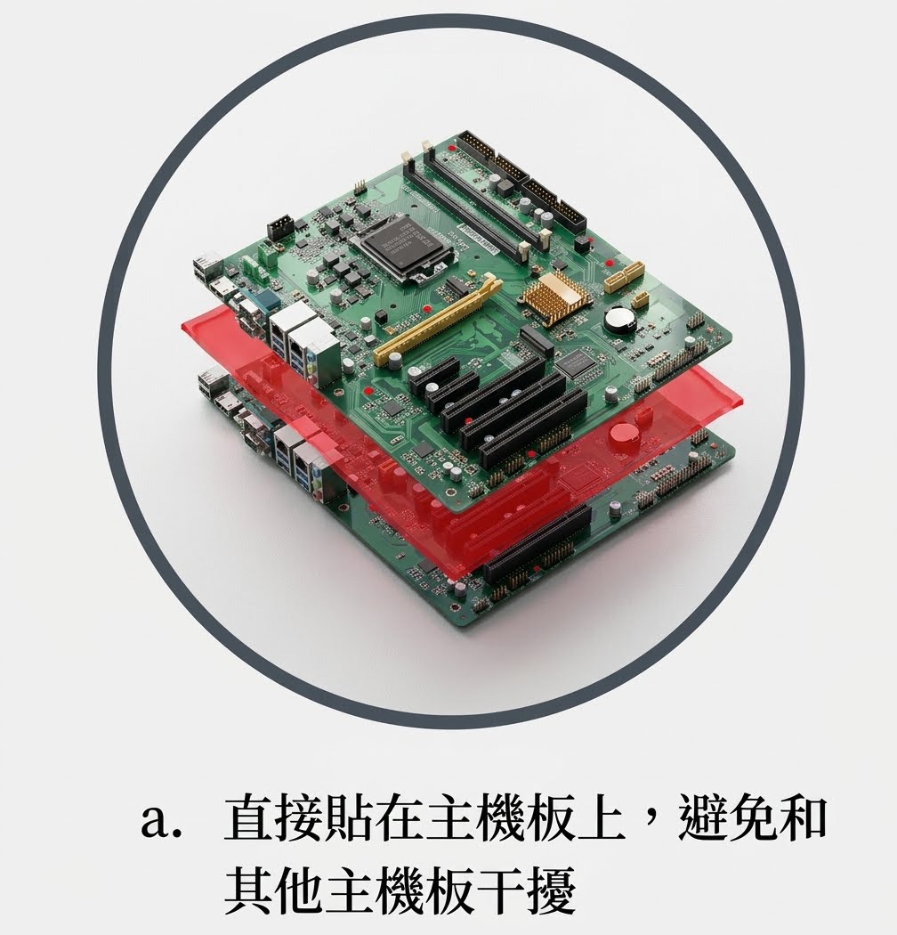 防範主機板互相干擾